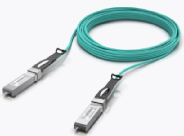 Image of Ubiquiti Networks UACC-AOC-SFP28-5M fibre optic cable Aqua colour