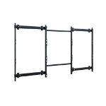 Hagor 6248 flat panel bureau steun 3,3 m (130") Muur Zwart