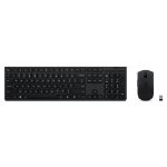 Lenovo 4X31R64351 keyboard Mouse included Office RF Wireless + Bluetooth US English Black