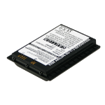 2-Power Barcode/Scanner Battery 3.7V 2200mAh