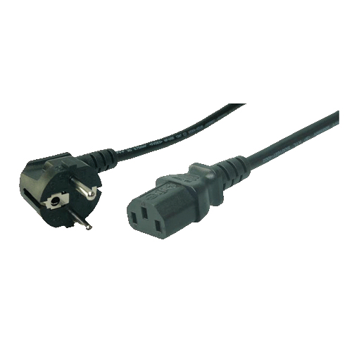Photos - Cable (video, audio, USB) LogiLink CP095 power cable Black 3 m CEE7/7 C13 coupler 