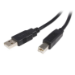 StarTech.com Cable USB de 1m para Impresora - 1x USB A Macho - 1x USB B Macho - Adaptador Negro
