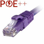 Cablenet 0.5m Cat6 RJ45 Violet U/UTP LSOH 24AWG Snagless Booted Patch Lead