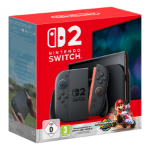 Nintendo Switch 2 + Mario Kart World portable game console 20.1 cm (7.9") 256 GB Touchscreen Wi-Fi Black
