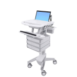 Ergotron StyleView White Laptop Multimedia cart