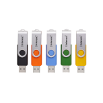 Intenso 5 x USB flash drive Office Line, 64 GB, USB-A, 3.2 Gen 1x1, assorted colors