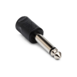 Hosa Technology GPM-179 cable gender changer 3.5 mm TR 1/4 in TS Black