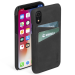 Krusell Sunne 2 Card Cover mobiele telefoon behuizingen 15,5 cm (6.1") Hoes Zwart
