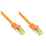 Alcasa 8070R-005O networking cable Orange 0.5 m Cat7 S/FTP (S-STP)