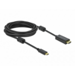 DeLOCK Active USB Type-C to HDMI Cable (DP Alt Mode) 4K 60 Hz 5 m