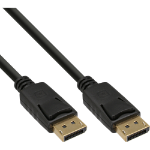 InLine DisplayPort Cable black gold plated 10m