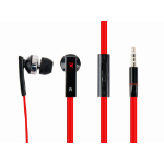 Gembird Porto Hoofdtelefoons Bedraad In-ear Oproepen/muziek Zwart, Rood