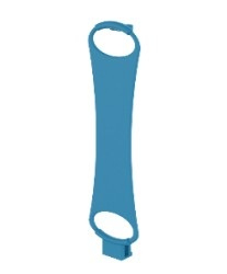Image of Zebra SG-TC2W-HSTRP1-01 holder Handheld mobile computer Blue
