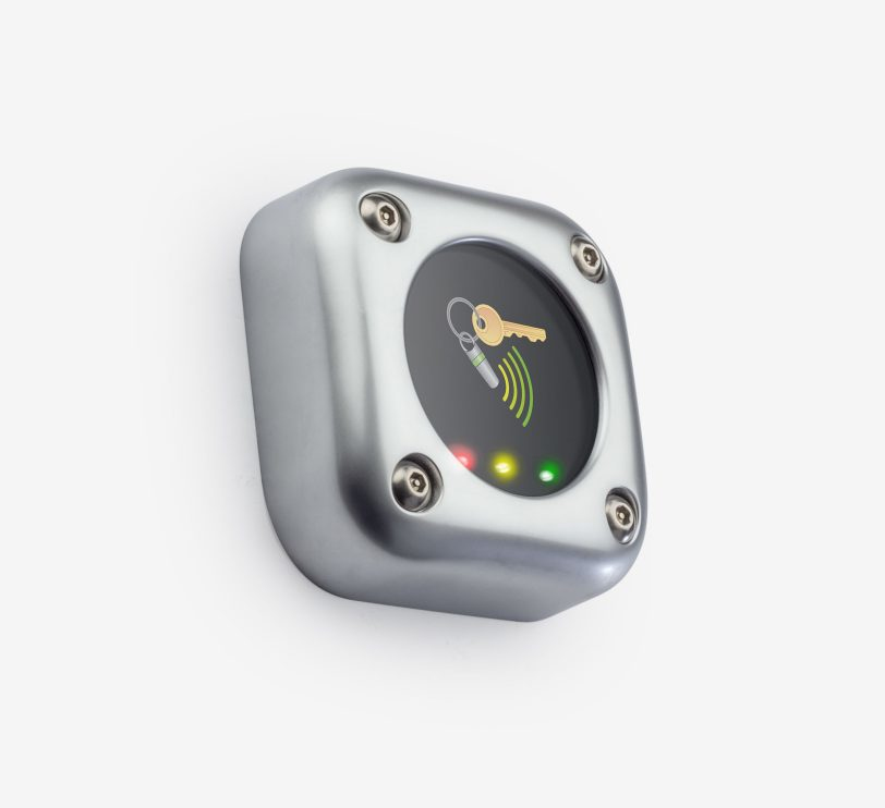 390-747 Paxton Proximity Metal Reader, Satin  Chrome