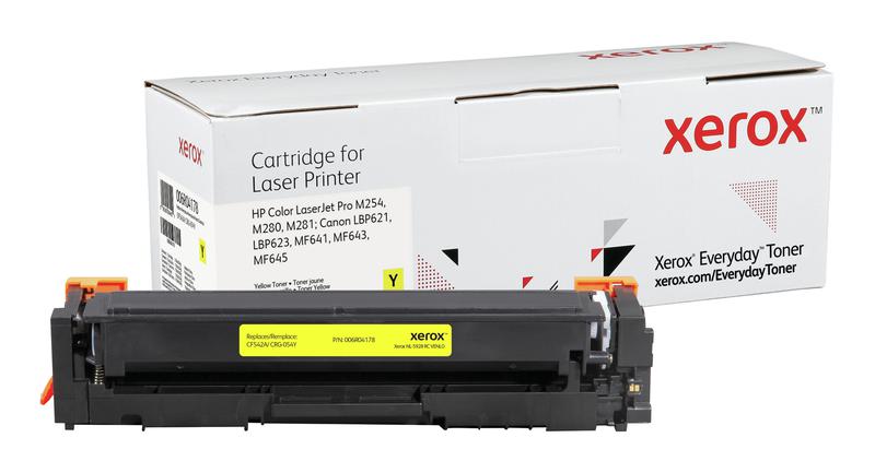 Xerox Everyday Toner For HP CF542A/CRG-054Y Yellow Laser Toner 006R04178