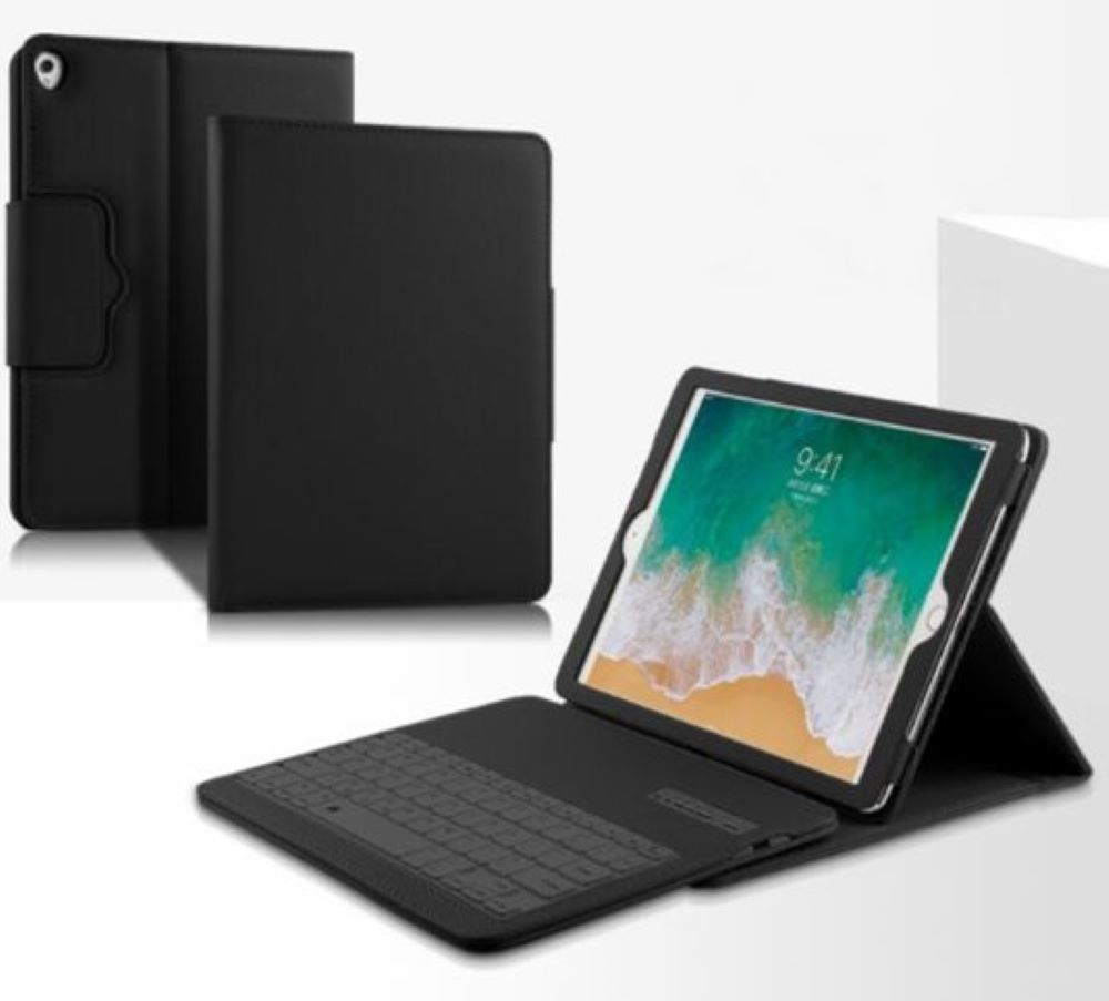 JLC Apple iPad Pro 12.9 5th Gen Executive Folio Keyboard Case - Black