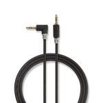 Nedis CABW22600AT05 audio cable 3.5mm Anthracite