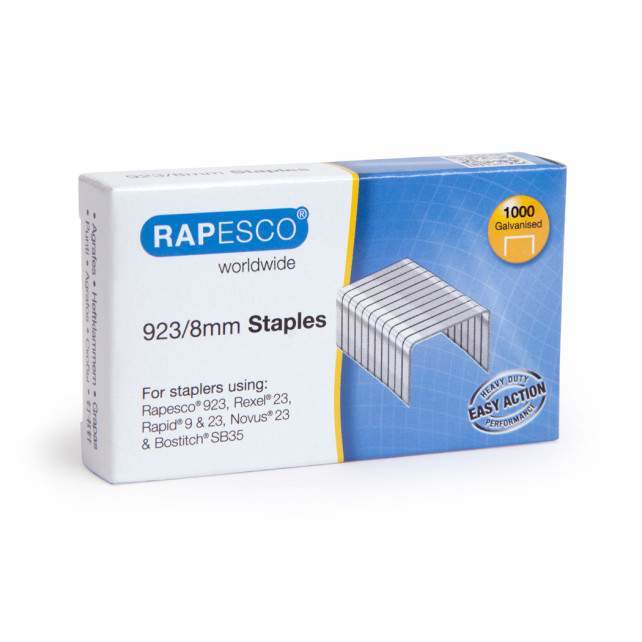 Image of Rapesco 1236 staples Staples pack 1000 staples