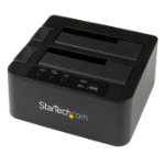 StarTech.com Dual Bay Hard Drive Duplicator, Standalone USB 3.0 (5 Gbps) / eSATA to 2.5/3.5" SATA III HDD/SSD Cloner/Copier, Hard Drive Docking Station, Hard Disk Cloner