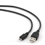 Gembird CCP-MUSB2-AMBM-10 USB cable USB 2.0 3 m Micro-USB B USB A Black