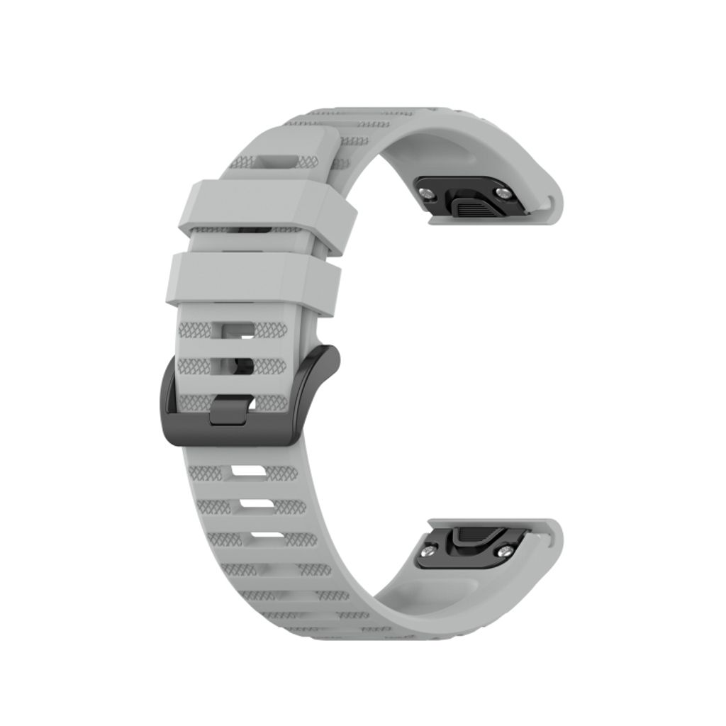 EU Product - Fenix 5 Plus Silicone Watch Band - Gray thumbnail