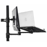 Atdec AFS-AT-NBC-B laptop stand Laptop & monitor arm Black 45.7 cm (18")