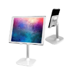 JLC Gloss Adjustable Phone and Tablet Stand - Black