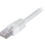 Deltaco STP-650V networking cable White 50 m Cat6 F/UTP (FTP)