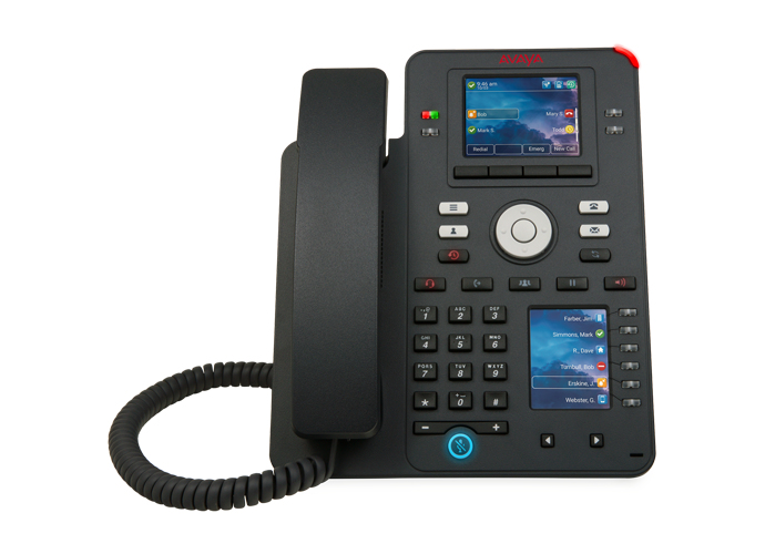 Image of Avaya J159 IP phone Black LED Wi-Fi
