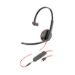 Poly Blackwire C3215 Monaural Headset + bärfodral