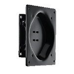 Advantech UTC-WALL-MOUNT3E flat panel bureau steun Zwart Muur