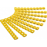 Goobay 72518 cable marker Yellow PVC 90 pc(s)