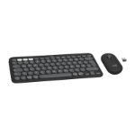 Logitech 920-012203 keyboard Mouse included Universal RF Wireless + Bluetooth QWERTZ German Graphite