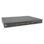 LevelOne GTP-2871 netwerk-switch Managed L3 Gigabit Ethernet (10/100/1000) Power over Ethernet (PoE) Grijs