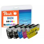 Peach PI500-390 ink cartridge 5 pc(s) Compatible Standard Yield Black, Cyan, Magenta, Yellow