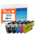 Peach PI500-390 ink cartridge 5 pc(s) Compatible Standard Yield Black, Cyan, Magenta, Yellow