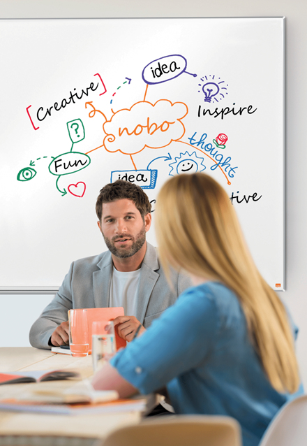 Nobo Impression Pro whiteboard 877 x 568 mm Enamel Magnetic