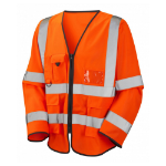 BEESWIFT Pkj Executive Sleeved Vest Orange M