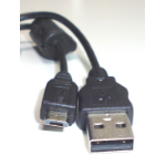 Panasonic K2KYYYY00236 USB cable USB A Micro-USB A Black