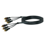 Schwaiger CIKHQ5015 533 component videokabel (YPbPr) 1,5 m 3 x RCA Zwart
