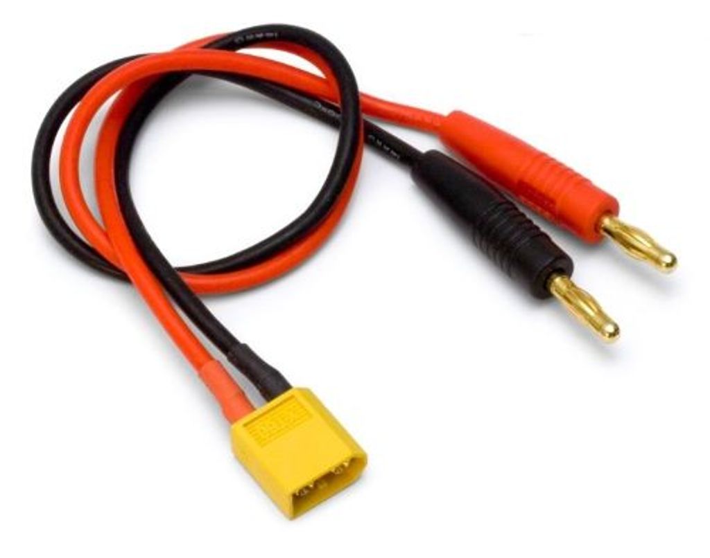 EU Product - Charging cable XT60 with 4mm banana plugs