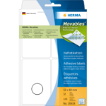HERMA Multi-purpose labels 52x82 mm white Movables/removable paper matt 128 pcs