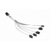 Supermicro SFF-8643/4xSATA Black, Grey