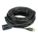 Monoprice 7532 USB cable 590.6" (15 m) USB 2.0 USB A Black