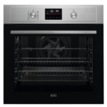 AEG 6000 Series Self-Cleaning Electric Single Oven - Stainless Steel