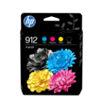 HP 6ZC74AE/912 Ink cartridge multi pack Bk,C,M,Y, 4x300 pages 17.08ml 8,3ml + 3x2,9ml Pack=4 for HP OJ Pro 8010/e/8020