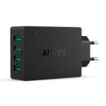 AUKEY PA-U36 mobile device charger Universal Black DC Indoor