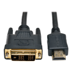 Tripp Lite P566-020 video cable adapter 240.2" (6.1 m) HDMI DVI-D Black