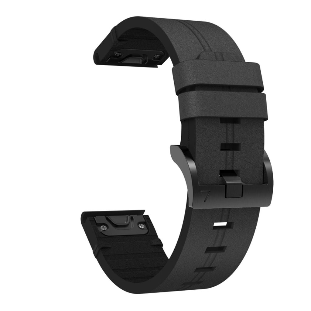 EU Product - EPIX Gen 2 PU-leather Watch Band - Black thumbnail