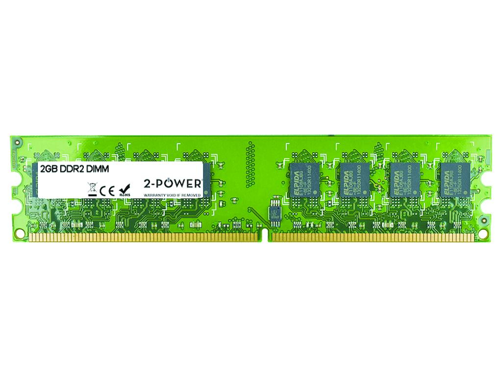 Image of 2-Power 2GB DDR2 800MHz DIMM Memory - replaces V764002GBD
